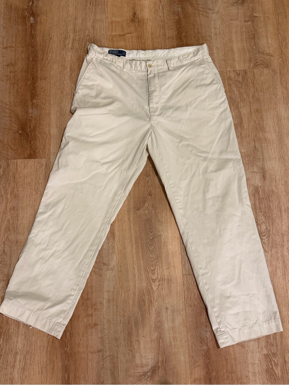Polo by Ralph Lauren Off-White/Beige Classic Chino Pants